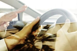 The Road Safety Solution Ltd the driving experts minibus MPV trailer validation 4x4 instructor training - Driving reflection in side window